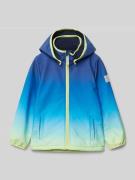 Name It Softshell-Jacke mit Reißverschlusstaschen Modell 'MALTA' in Ro...