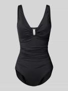 Lauren Ralph Lauren Badeanzug mit herausnehmbaren Cups in Black, Größe...