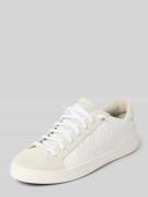 P448 Sneaker mit Label-Print Modell 'COR JOHN' in Weiss, Größe 45