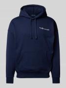 Polo Ralph Lauren Hoodie mit Label-Stitching in Marine, Größe L