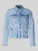 Tommy Hilfiger Regular Fit Jeansjacke aus reiner Baumwolle in Jeansbla...