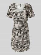 Vero Moda Tailliertes Wickelkleid aus Viskose-leinen-Mix Modell 'MYMIL...