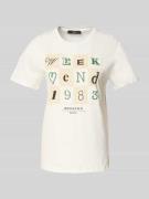 Weekend Max Mara T-Shirt mit Motiv- und Label-Print Modell 'TEIERA' in...