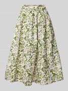 Weekend Max Mara Midirock mit Spitzenbesatz Modell 'ORME' in Offwhite,...