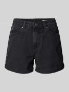 Vero Moda Relaxed Fit Jeansshorts aus Baumwoll-Mix Modell 'ZURI' in Bl...