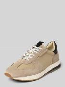 Vagabond Sneaker mit Strukturmuster Modell 'Paul Runner' in Taupe, Grö...