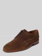 Tommy Hilfiger Business Schuhe aus Wildleder in Dunkelbraun, Größe 42