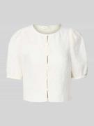 MSCH Copenhagen Regular Fit Bluse mit 1/2-Arm Modell 'Asteria' in Offw...