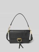 Abro Handtasche mit Label-Detail Modell 'TEMI' in Black, Größe 1