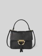 Abro Handtasche mit Label-Detail Modell 'TEMI' in Black, Größe 1