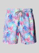 BOARDIES Badehose mit elastischem Bund Modell '' in Lila, Größe L