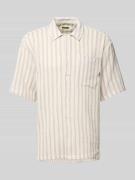 WOODBIRD Freizeithemd mit Brusttasche Modell 'Banks' in Offwhite, Größ...
