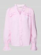 A-view Regular Fit Bluse mit verdeckter Knopfleiste Modell 'Sonja' in ...