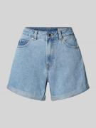 Vero Moda Relaxed Fit Jeansshorts aus Baumwoll-Mix Modell 'ZURI' in He...