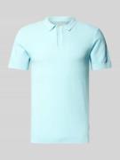 Blend Regular Fit Poloshirt mit gerippten Abschlüssen Modell 'AIDEN' i...