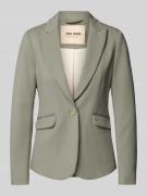 MOS MOSH Blazer mit Label-Applikation Modell 'BLAKE VIENNA' in Oliv, G...