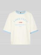 Vero Moda Relaxed Fit T-Shirt aus reiner Baumwolle Modell 'TOVA' in We...