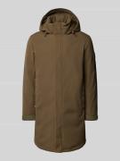 Tommy Hilfiger Jacke mit Label-Patch in Oliv, Größe XXL