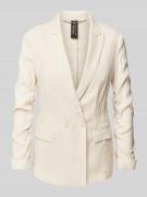 Marc Cain Leinenblazer mit Reverskragen in Sand, Größe 44