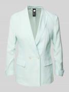 Marc Cain Leinenblazer mit Reverskragen in Mint, Größe 36