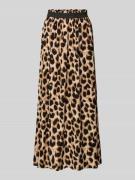 Only Ausgestellter Maxi-Rock aus reiner Viskose Modell 'VENEDIG' in Be...