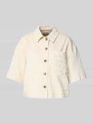 MOS MOSH Jacke mit aufgesetzter Brusttasche Modell 'Cent Clay' in Ecru...