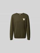 Wood Wood Relaxed Fit Strickpullover aus reiner Baumwolle in Hazel, Gr...