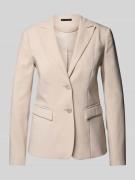 Betty Barclay Blazer mit Reverskragen in Beige, Größe 36