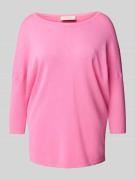 FREE/QUENT Strickshirt aus Viskose-Mix mit Rundhalsausschnitt Modell '...