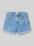 Mango Regular Fit Jeansshorts im 5-Pocket-Design Modell 'isa' in Blau,...