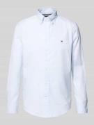 Tommy Hilfiger Regular Fit Hemd aus reiner Baumwolle in Weiss, Größe S