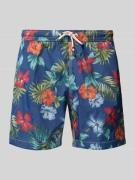 Hartford Badehose mit elastischem Bund in Marine, Größe XL