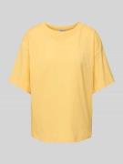 JAKE*S STUDIO WOMAN Oversized T-Shirt mit Statement-Stitching in Gelb,...