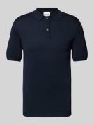 Roy Robson Poloshirt mit kurzer Knopfleiste in Marine, Größe XXL