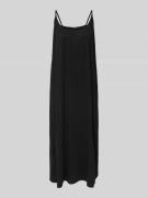 Vero Moda Fließendes Freizeitkleid aus Baumwoll-Mix in Black, Größe L