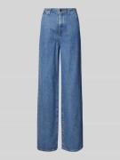 Marc O'Polo Wide Leg Jeans aus Lyocell-Baumwoll-Mix in Blau Melange, G...