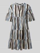 Weekend Max Mara Knielanges Kleid mit Tunikakragen Modell 'ELY' in Hel...