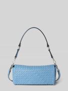 Abro Lederhandtasche in Flecht-Optik Modell 'MILA' in Hellblau, Größe ...