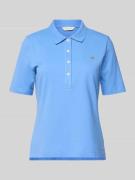 Gant Poloshirt mit Label-Stitching in Royal, Größe L