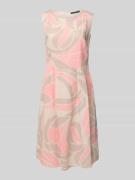 Betty Barclay Knielanges Kleid mit Rundhalsausschnitt in Rose, Größe 3...