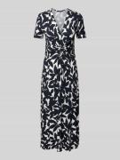 Betty Barclay Maxikleid mit Knotendetail in Marine, Größe 36