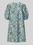 Jake*s Casual Minikleid mit Puffärmeln in Sky, Größe 38