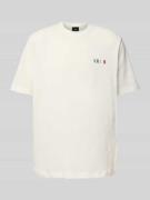 PAUL SMITH T-Shirt mit Motiv-Stitching in Offwhite, Größe L