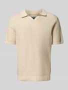 Jack & Jones Premium Regular Fit Poloshirt mit V-Ausschnitt Modell 'CE...