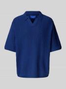 Jack & Jones Relaxed Fit Poloshirt mit Lochmuster Modell 'PAROS' in Du...