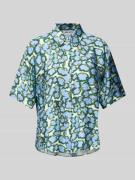 Jake*s Casual Regular Fit Bluse mit 1/2-Arm in Sky, Größe 34