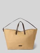 bugatti Shopper mit Label-Patch Modell 'Finn' in Camel, Größe 1