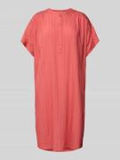 JAKE*S STUDIO WOMAN Knielanges Kleid in Crinkle-Optik in Koralle, Größ...