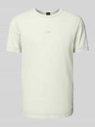 BOSS Orange T-Shirt mit Label-Print Modell 'Tokks' in Sand, Größe XXXL