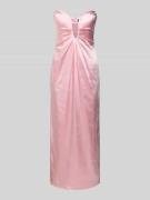 Bardot Abendkleid mit tiefem V-Ausschnitt Modell 'CLEA' in Rose, Größe...